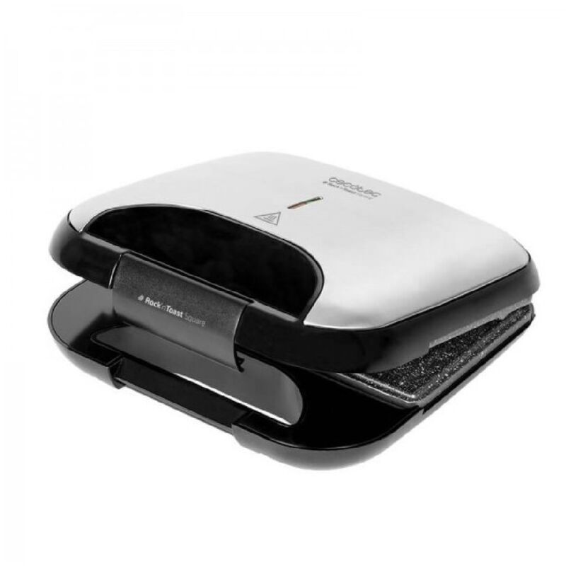 foto del prodotto piastra per sandwich rock ntoast square cecotec