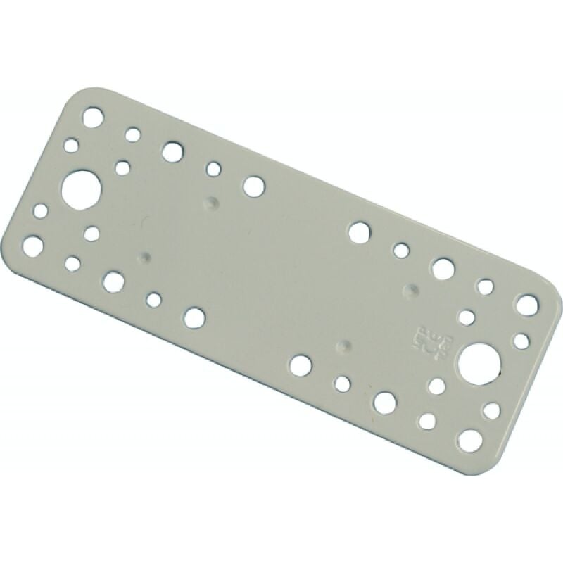 foto del prodotto piastra per travi diritta 170x65mm acciaio bianco