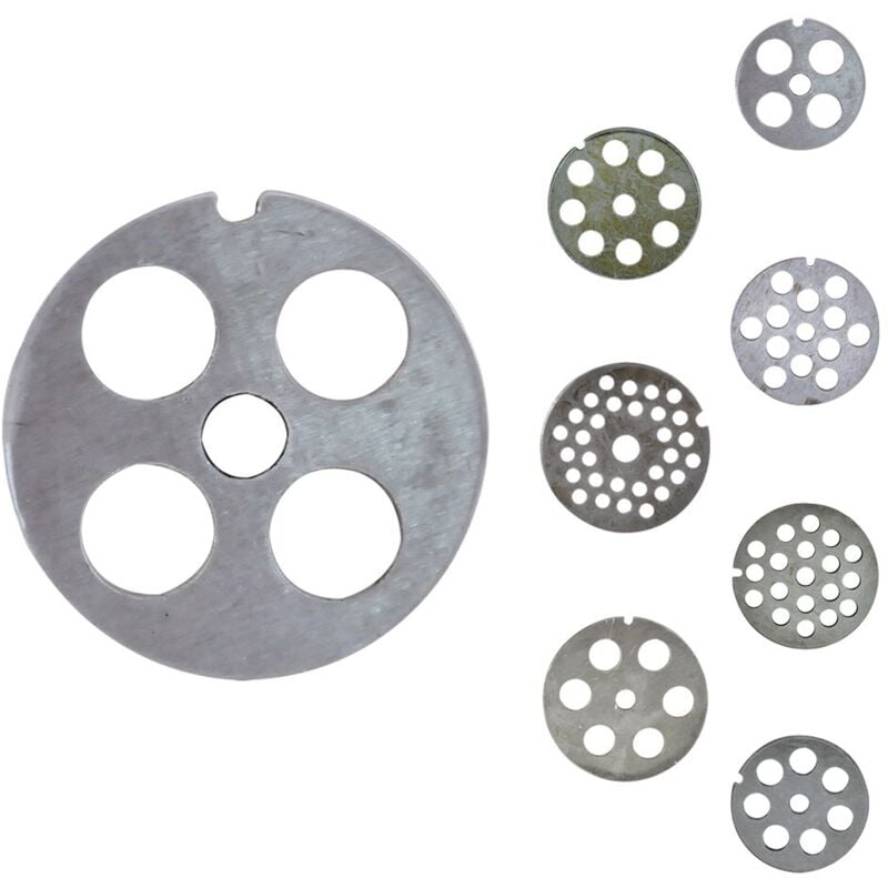 foto del prodotto piastra per tritacarne manuale per n.5 30 fori da 4,5 mm.