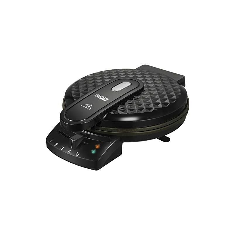 foto del prodotto piastra per waffle diamond 1200w nero unold