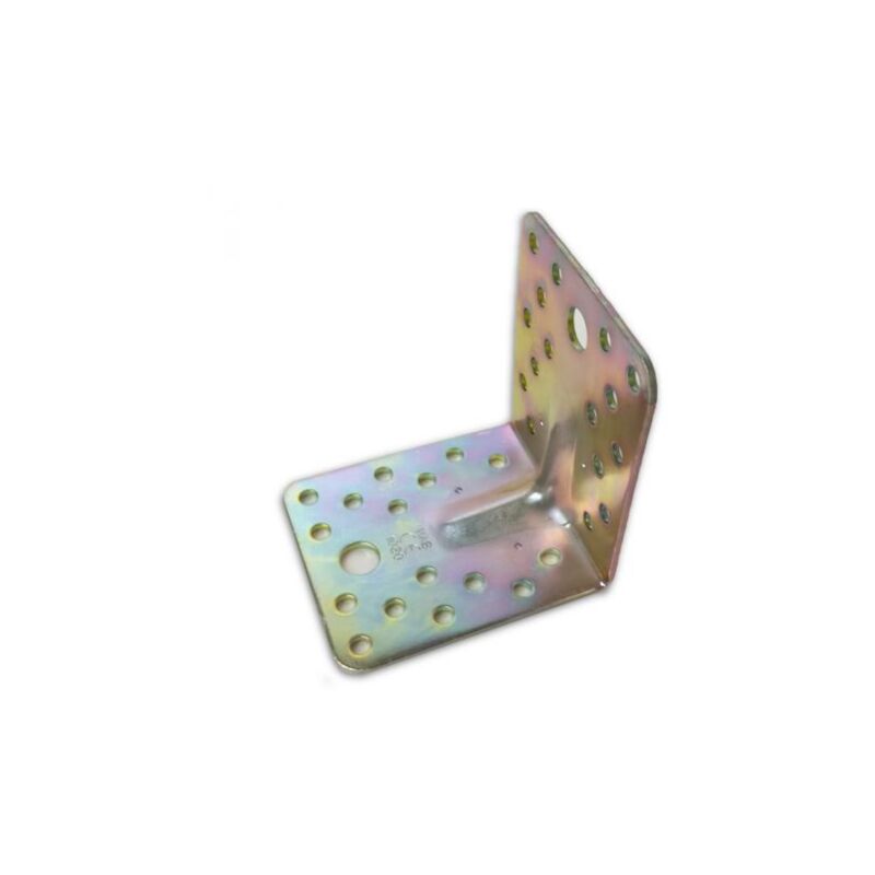 foto del prodotto piastra piegata supporto pali mm 100x100x90 spessore mm 2,5 22780 