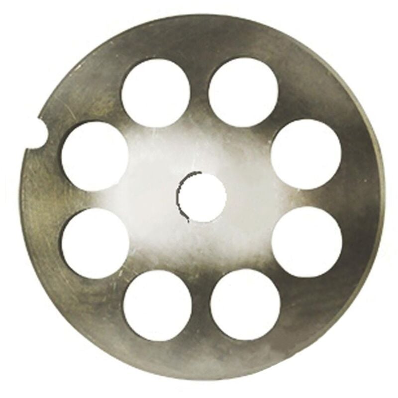 foto del prodotto piastra professionale in acciaio per tritacarne numero 22 palumbo pavi 8 fori da 16 mm