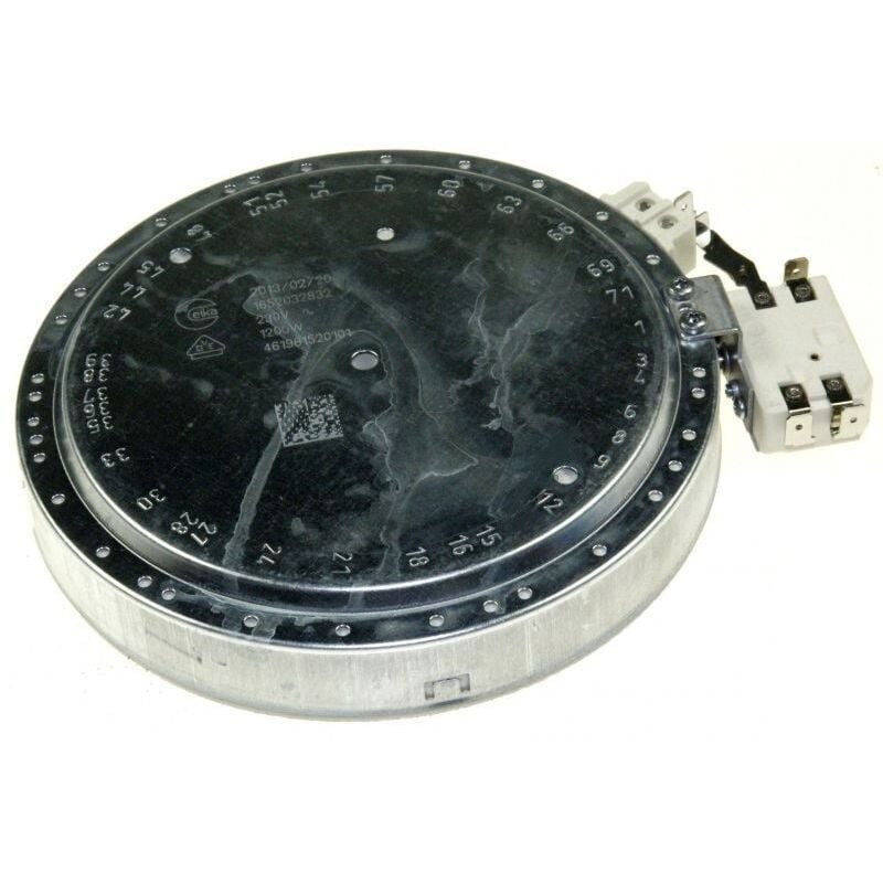 foto del prodotto piastra radiante 1200w diam 145mm piano cottura whirlpool 306285