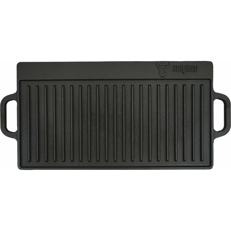 foto del prodotto piastra reversibile bbq toro con manici in ghisa, 50 x 23 x 1,5 cm, gi bruciata in