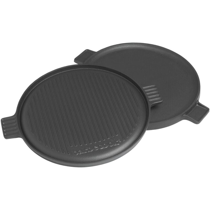 foto del prodotto piastra rotonda reversibile in ghisa 35 cm
