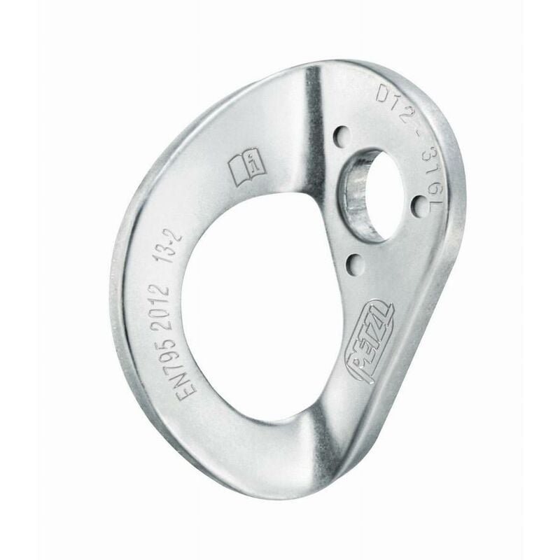 foto del prodotto piastre di ancoraggio a cuore in acciaio inox petzl perno da 10 mm p36as10