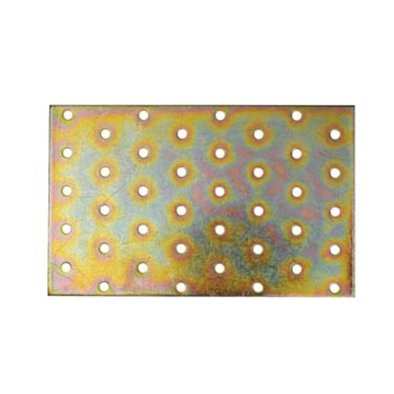 foto del prodotto piastre di giunzione dritte larghezza mm.100 - mm.80x100 25 pezzi