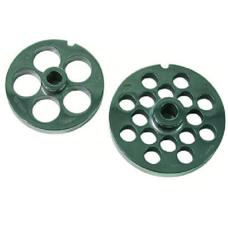 foto del prodotto piastre in acciaio temprato per tritacarne elettrici n 12 foro mm.4,5