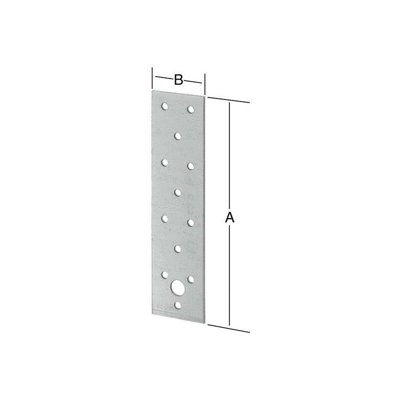 foto del prodotto piastre perforate galvanizzate 80x240mm ... questo