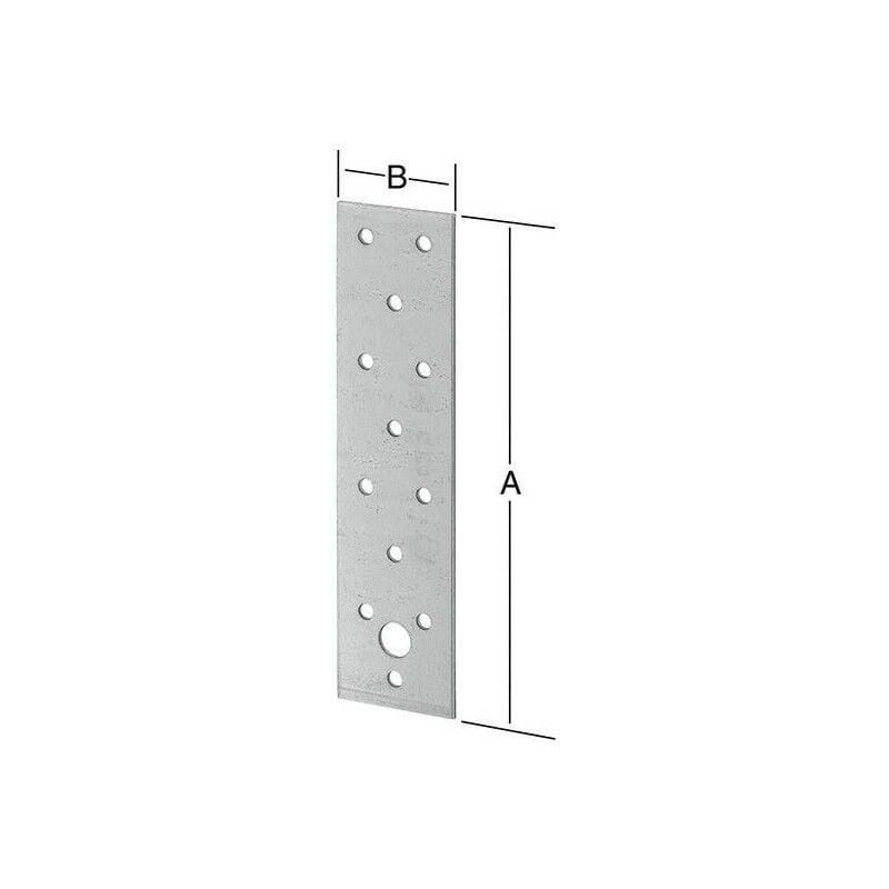 foto del prodotto piastre perforate galvanizzate da 100x200mm .. questo