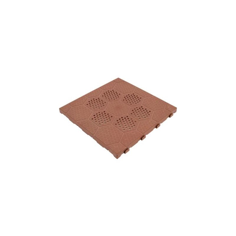 foto del prodotto piastrella cotto easy drenante 40x40 in plastica reciclata