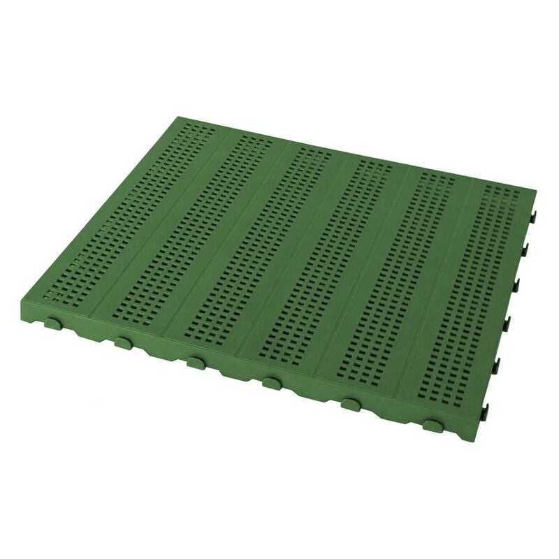 foto del prodotto piastrella in plastica da esterno e giardino 60 x 60 cm forata equivalente a 1,5 m2. pezzi 4