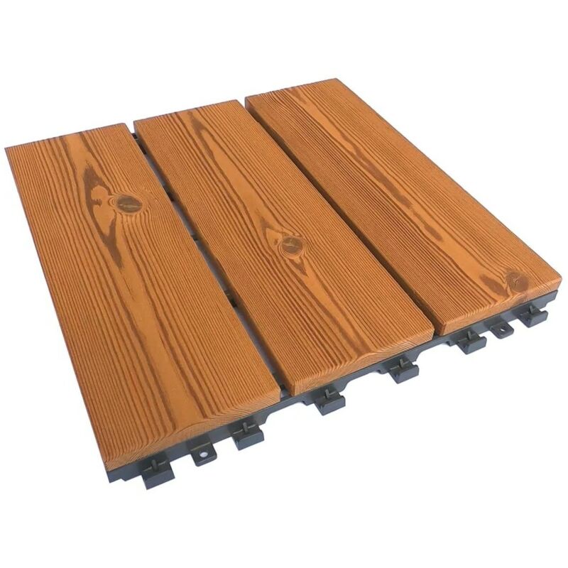 foto del prodotto piastrella smartdeck 30x30xh2,5cm natural in pino