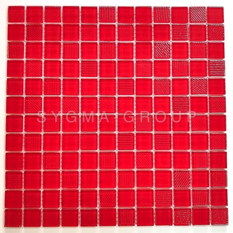 foto del prodotto piastrelle bagno mosaico cucina modello lorens rouge