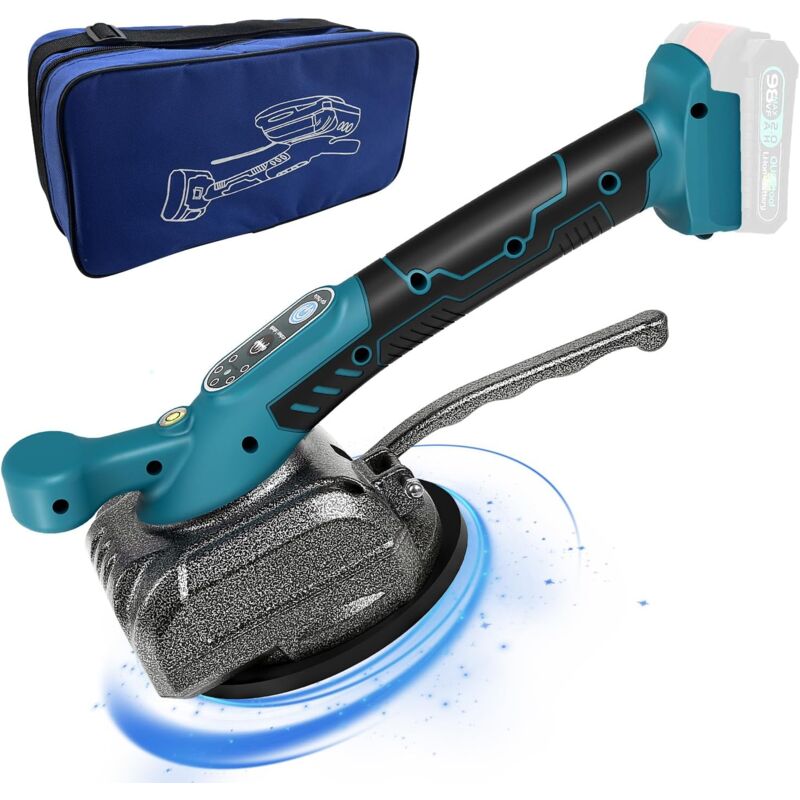 foto del prodotto piastrellista per piastrelle, vibratore elettrico per piastrelle con ventosa da 4,7 x 4,7 pollici, 5 velocit regolabili, capacit di 80 kg, adatta