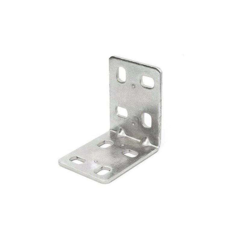 foto del prodotto piastrina di giunzione ad angolo asolata 30 x 30 spessore 2 mm. 4 pz.