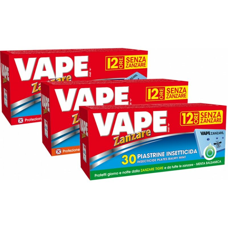 foto del prodotto piastrine profumate insetticida elettrico zanzare vape cf.30pz