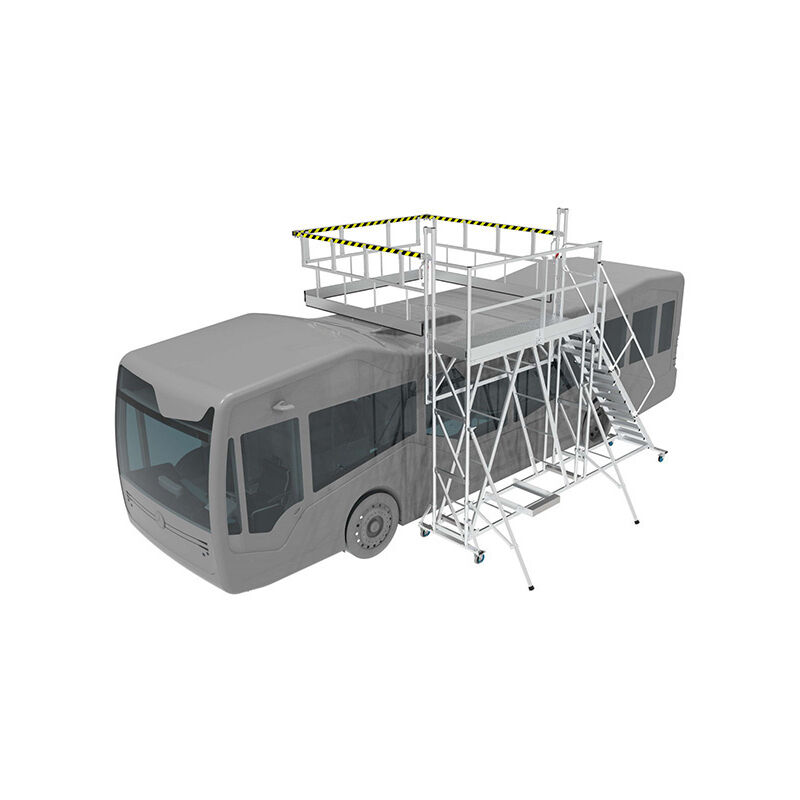 foto del prodotto piattaforma manutenzione tetto camion altezza piattaforma 2.63m pmtc