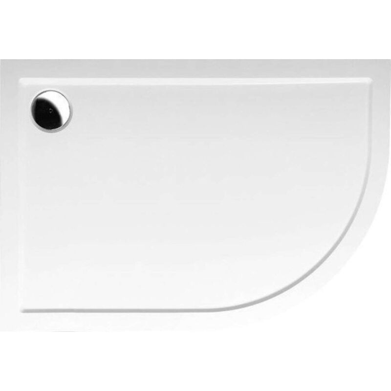 foto del prodotto piatti doccia piatto doccia rena l, 120x90 cm, sx, bianco 64611 polysan