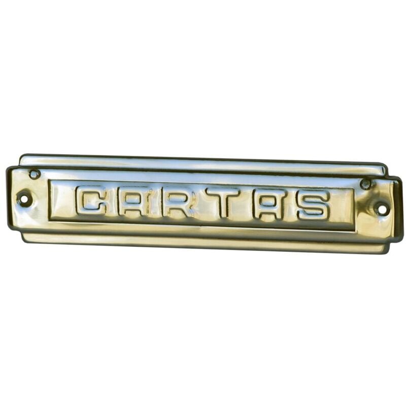 foto del prodotto piatti per cassetta postale in acciaio inossidabile 22x25 cm