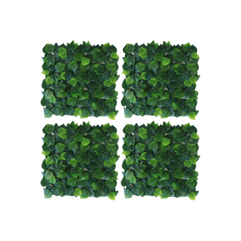 foto del prodotto piatti quadrati a clip boston ivy 4 piatti 50x50cm jet7garden