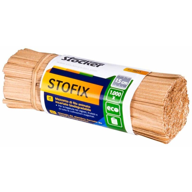 foto del prodotto piattina stofix filo animato incartato 12 cm 1000 pz stocker