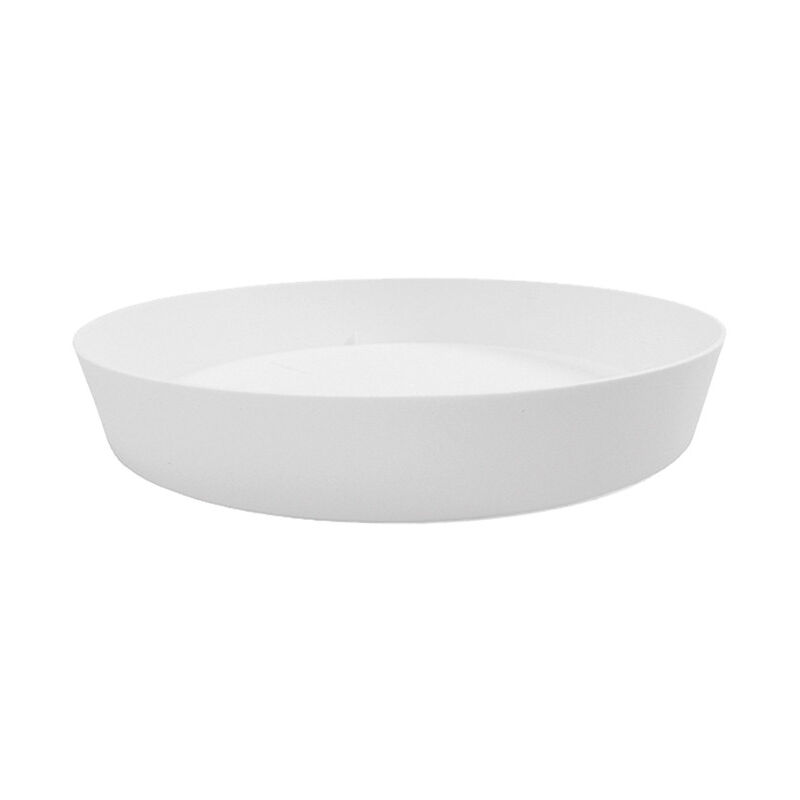 foto del prodotto piattino per iniezione bianco 14 cm polipropilene