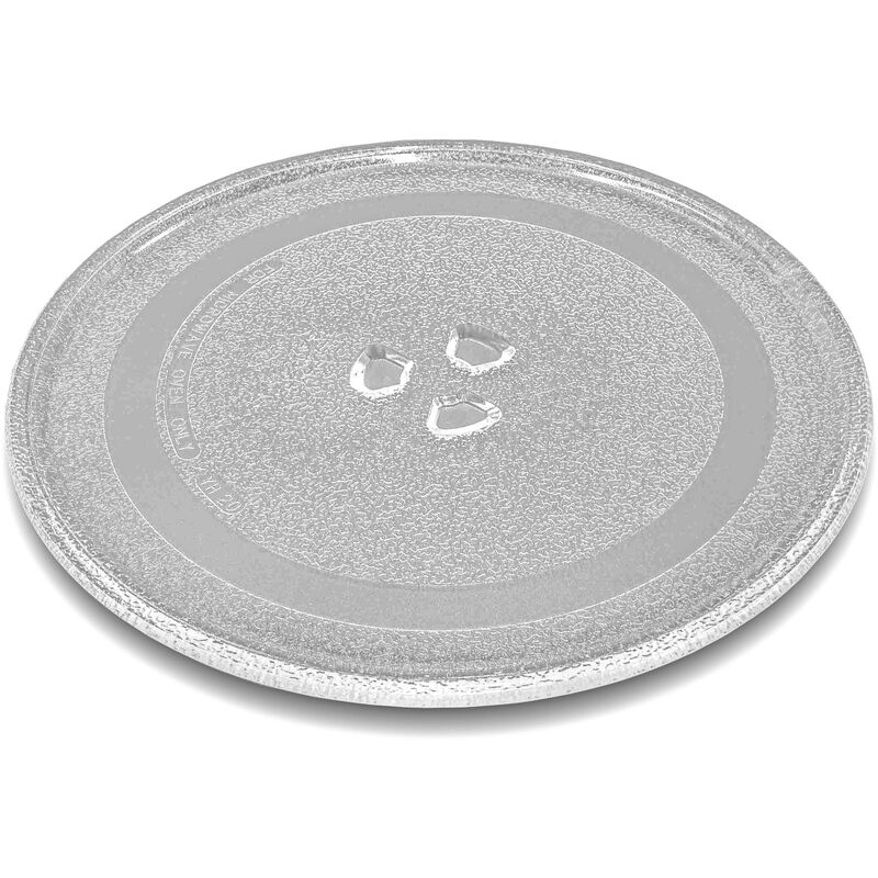 immagine 0 del prodotto piatto compatibile con quigg mw9082 forni a microonde piatto girevole con attacco a y, 24,5 cm, vetro vhbw