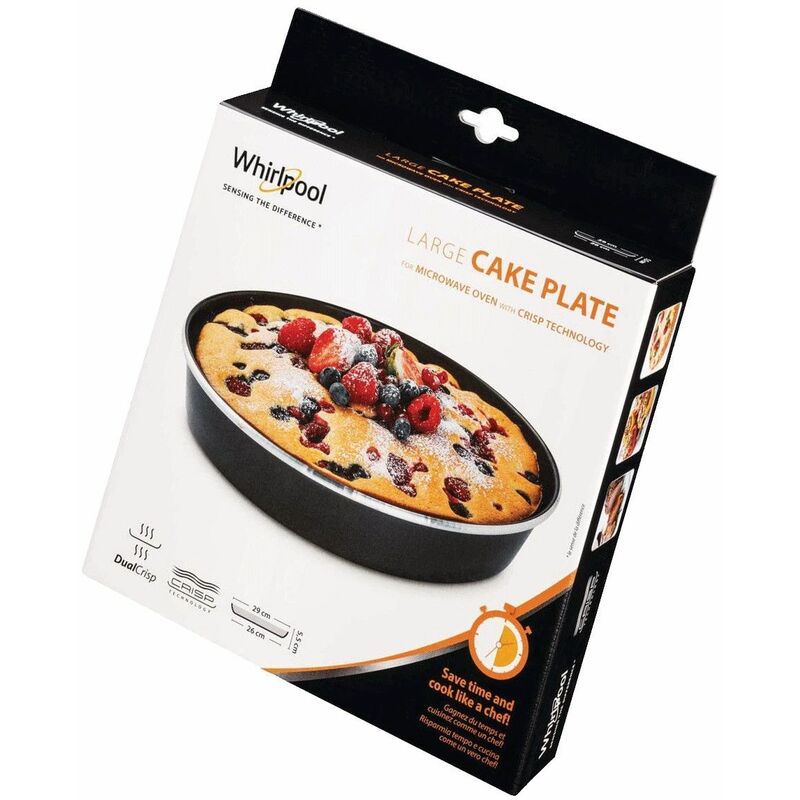 foto del prodotto piatto crisp con bordo alto diam 280mm alt 5,5cm accessori e prodotti whirlpool 4357713