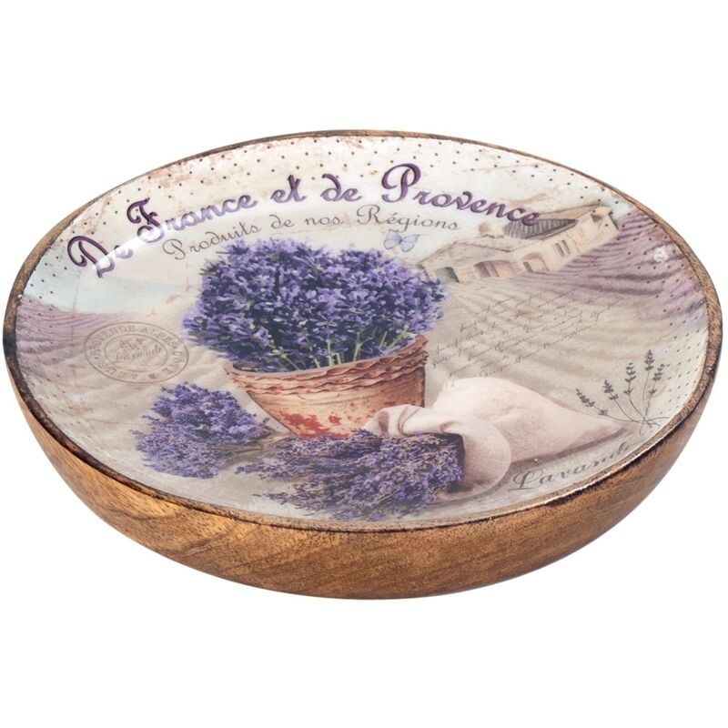 foto del prodotto piatto da cucina box e vassoi di lavanda a piatto rotondo lilla 16x16x3cm 28534 signes grimalt