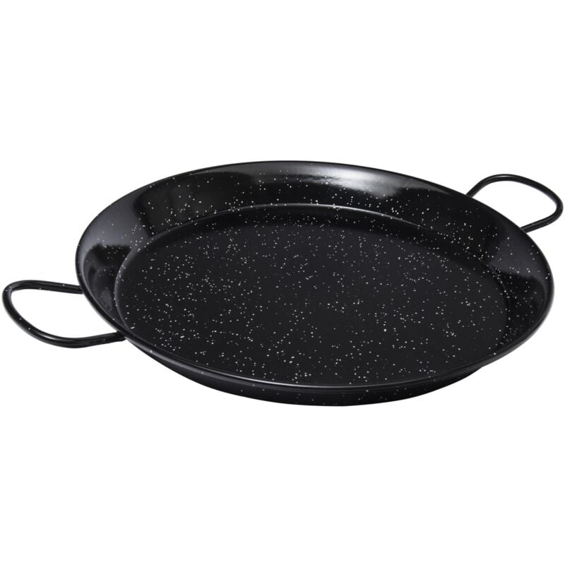 foto del prodotto piatto di paella in metallo smaltato 40 cm