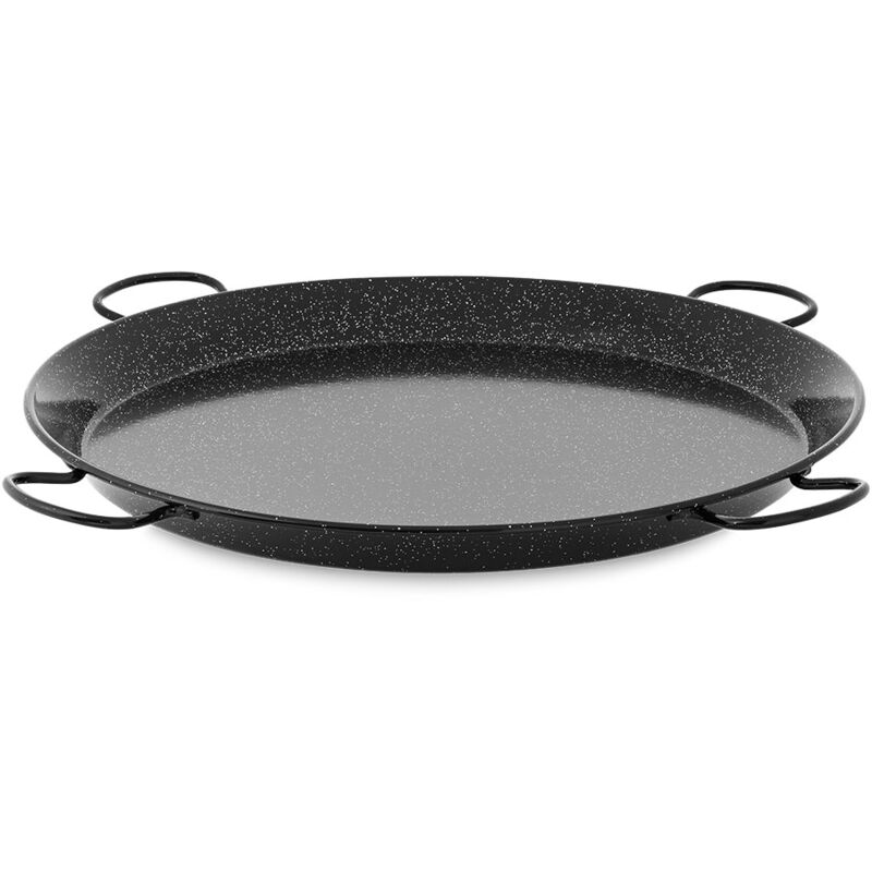foto del prodotto piatto di paella in metallo smaltato 80 cm