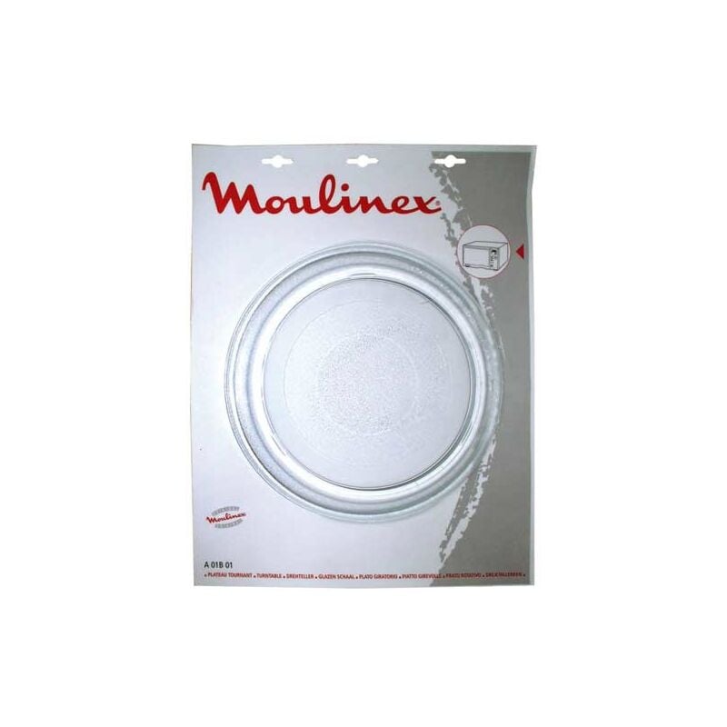 foto del prodotto piatto di vetro forni a microonde moulinex 38186
