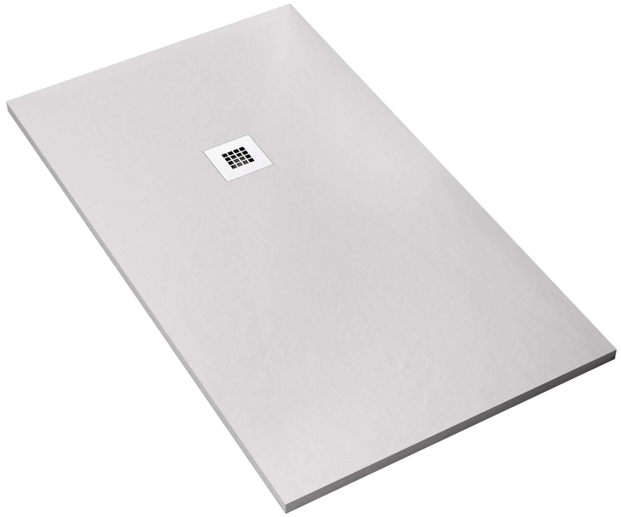 foto del prodotto piatto doccia 100x140 cm in pietra bonussi everest bianco