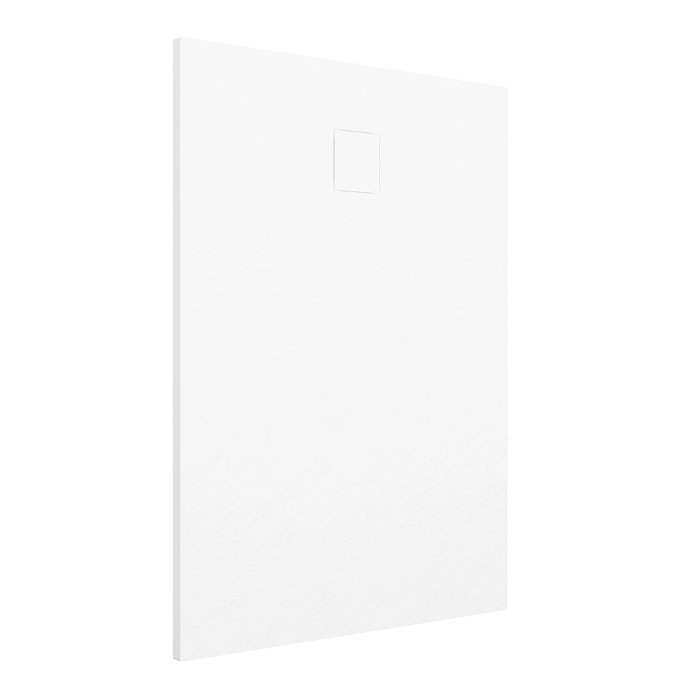 foto del prodotto piatto doccia 70x140 cm colore bianco effetto pietra samos