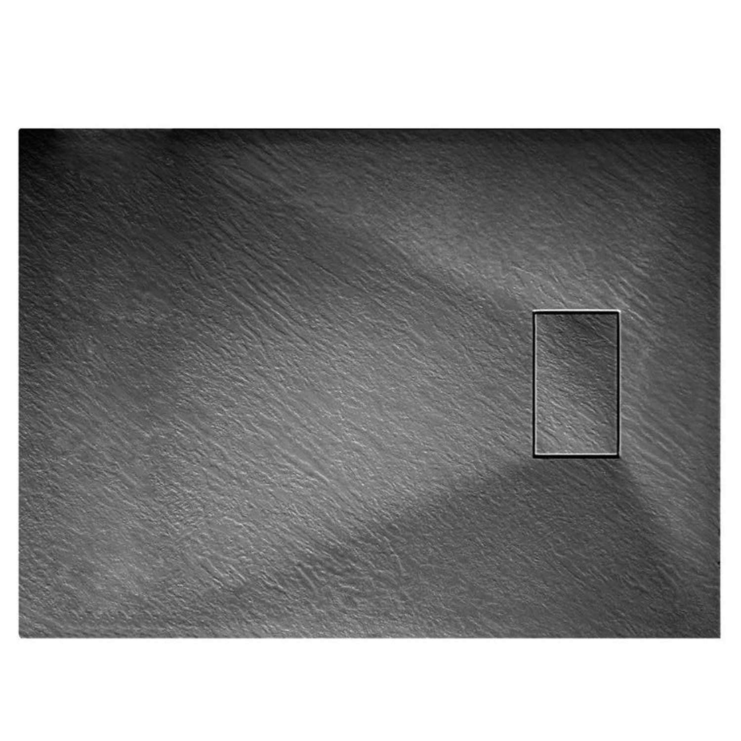 foto del prodotto piatto doccia 70x170x2 6 cm antracite effetto pietra mod. strong