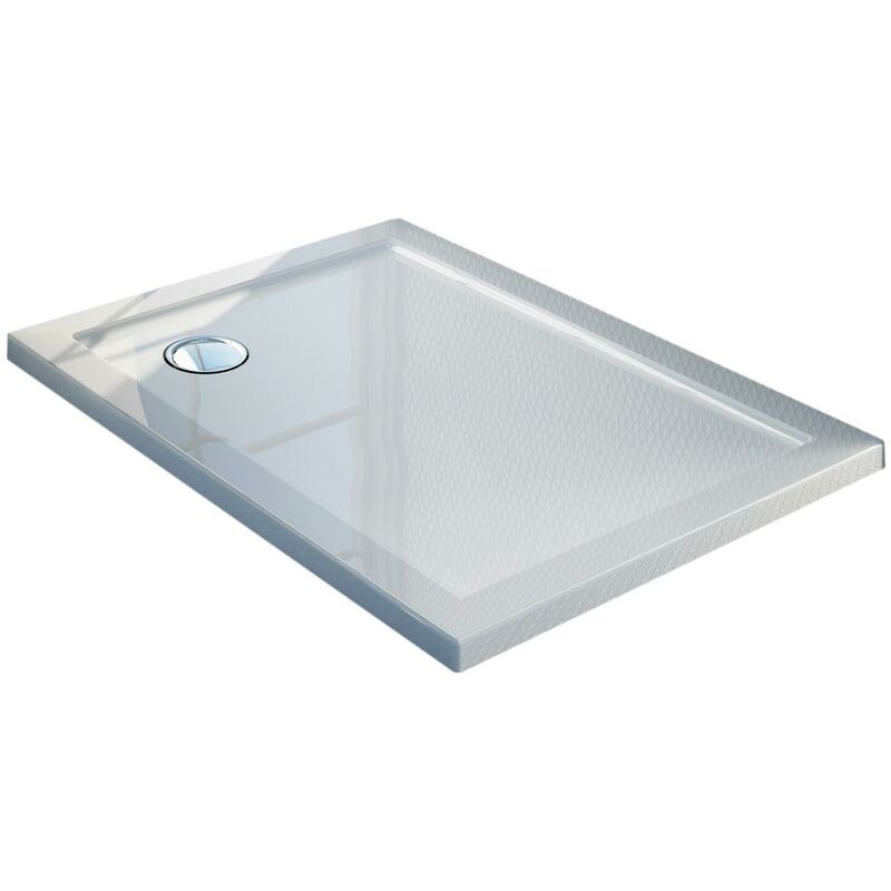 immagine 0 del prodotto piatto doccia 80x90 cm in acrilico fosterberg floret 2 bianco lucido