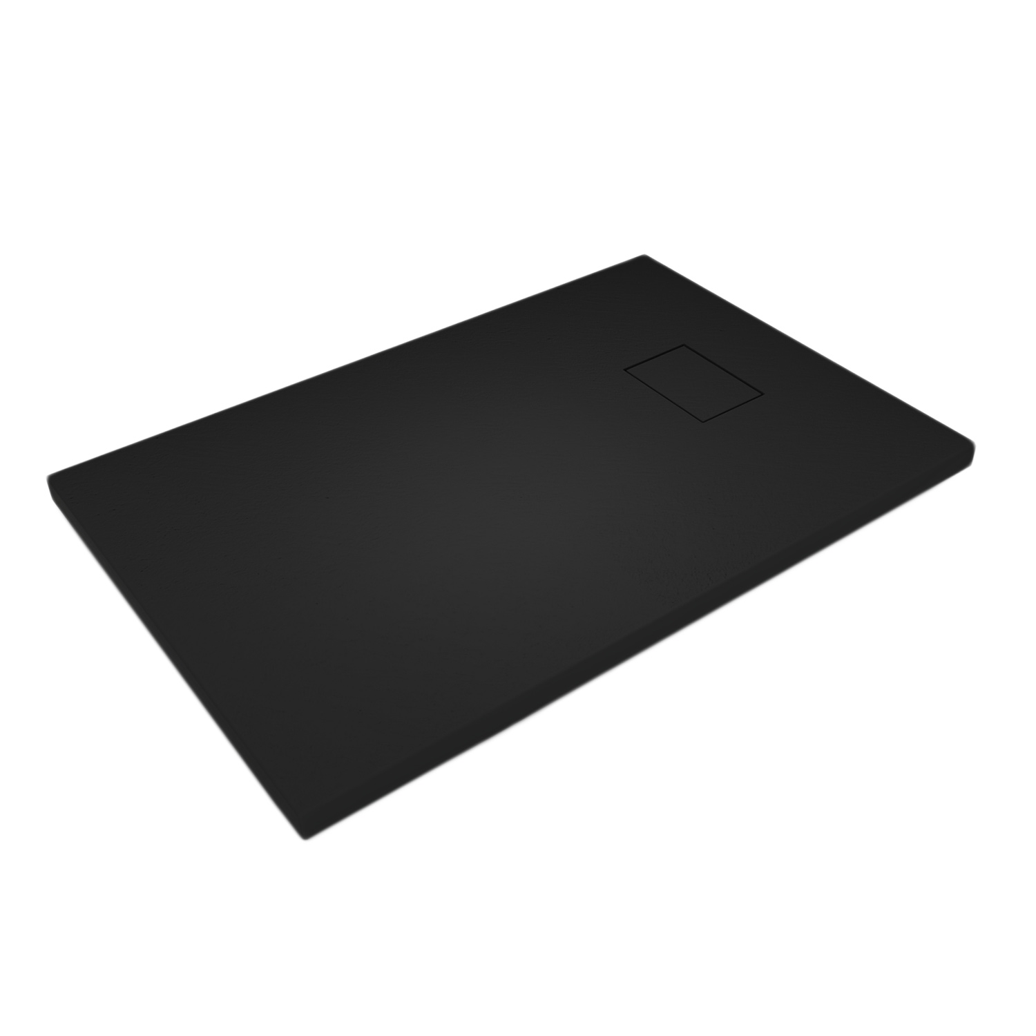 foto del prodotto piatto doccia 90x180x2 6 cm rettangolare antracite effetto pietra mod. strong