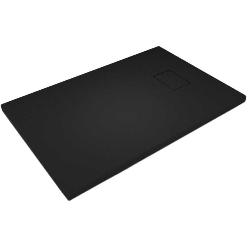 foto del prodotto piatto doccia antracite effetto pietra rettangolare mod. strong 70x150 cm
