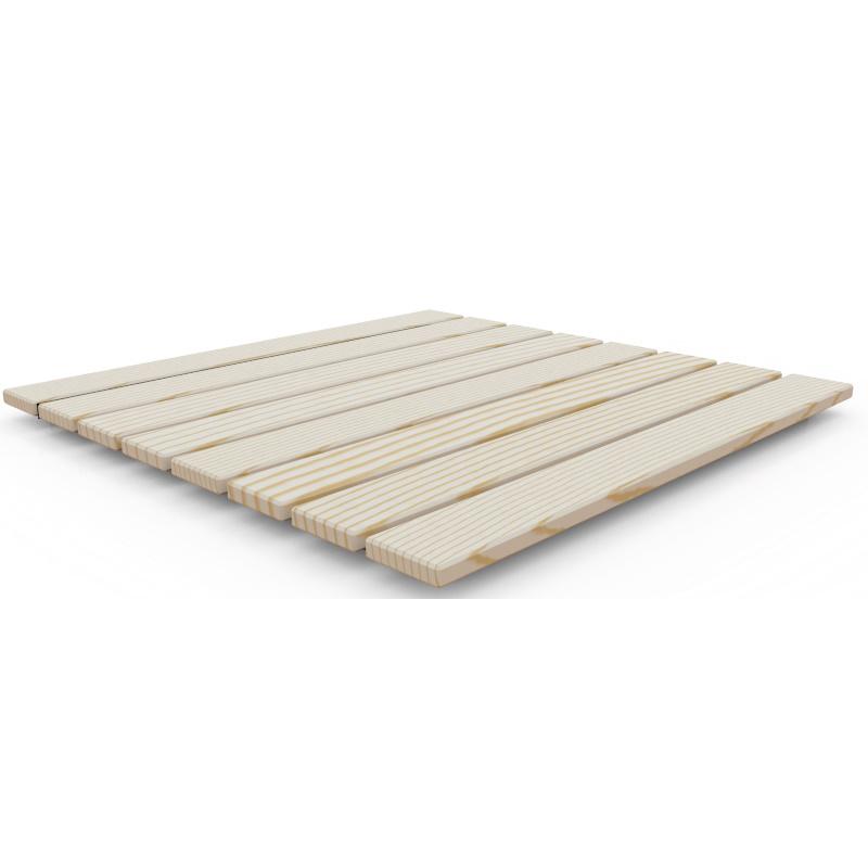 foto del prodotto piatto doccia da esterno in legno 80x80x4 cm arkema ecowood