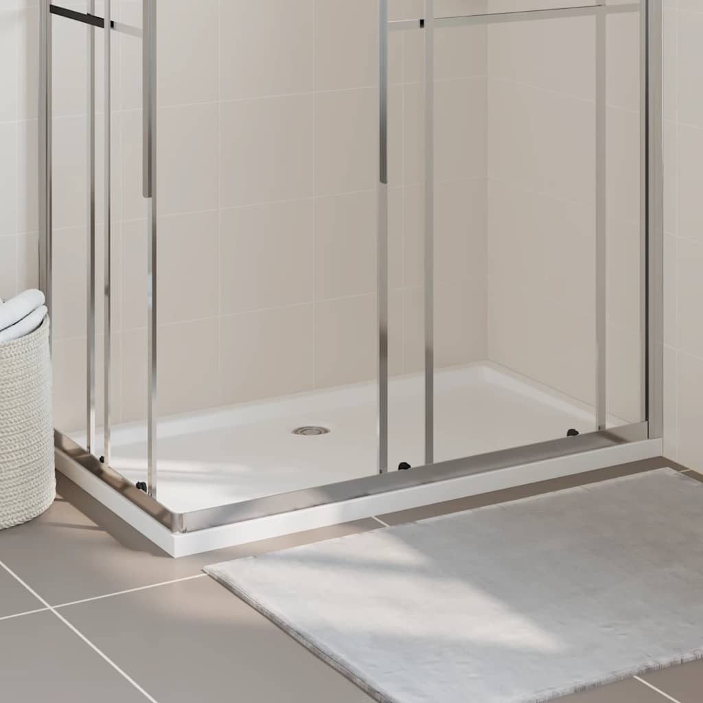foto del prodotto piatto doccia in abs rettangolare bianco 70x120 cm