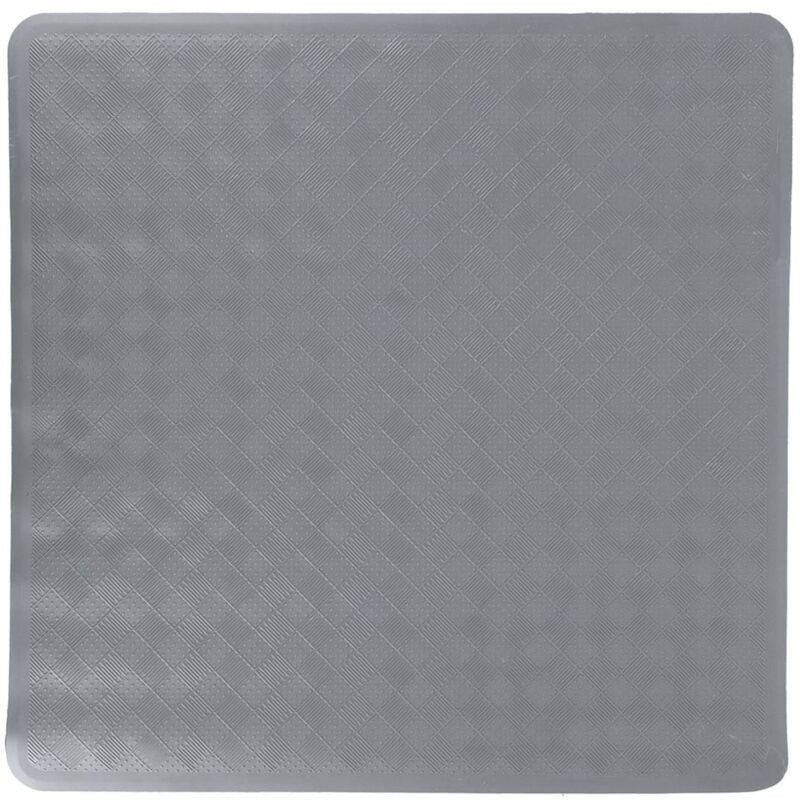 foto del prodotto piatto doccia in gomma naturale 53x53 cm grigio scuro tendance