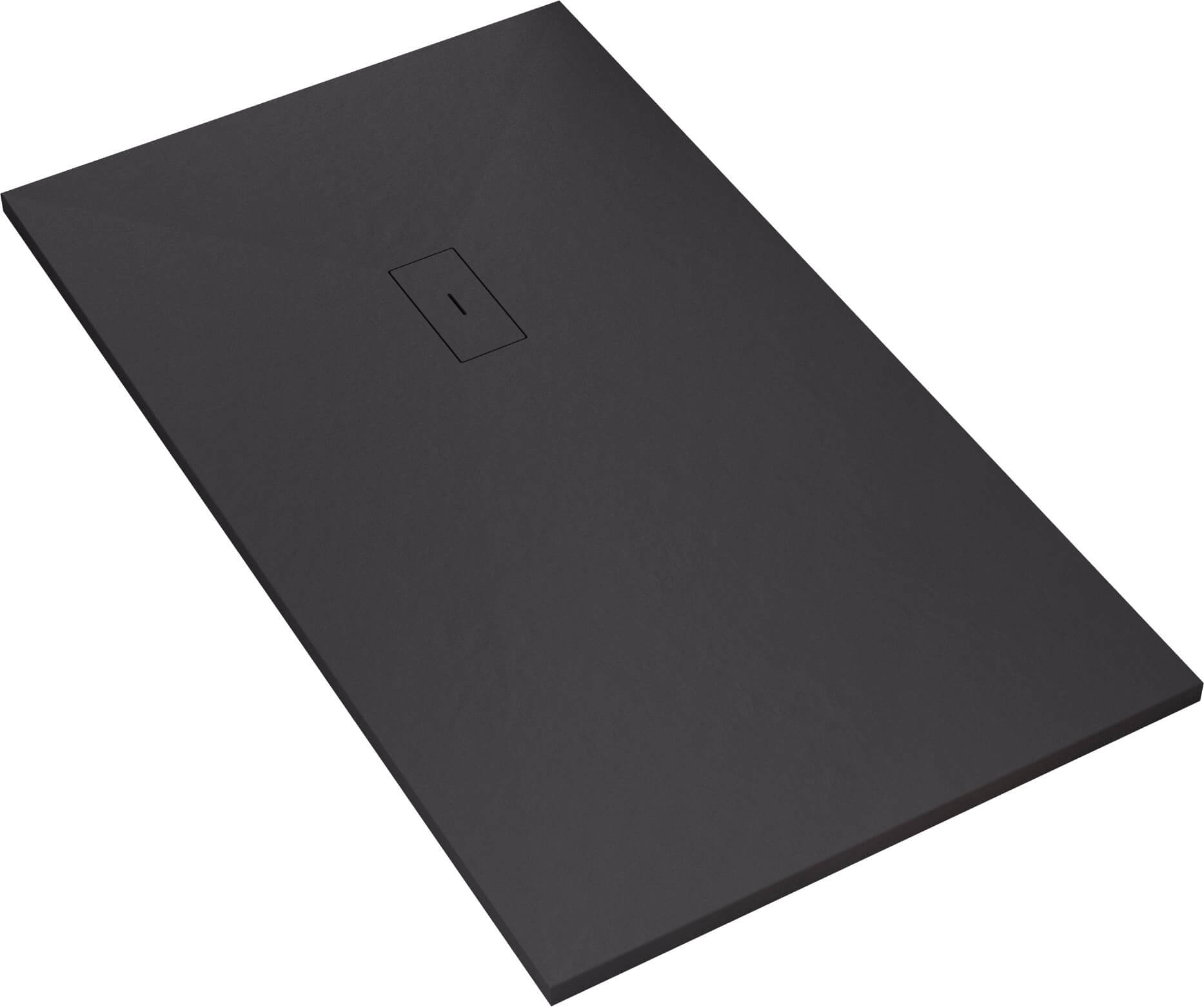 foto del prodotto piatto doccia in pietra 100x140 cm bonussi manila nero