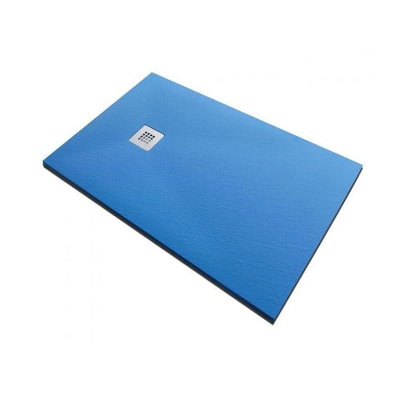 foto del prodotto piatto doccia in pietra solidstone blu amalfi 70x170