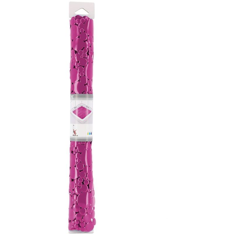 foto del prodotto piatto doccia in pvc 50x50cm bolle fucsia tendance