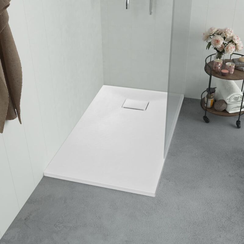 foto del prodotto piatto doccia in smc moderno bianco varie misure dimensioni 90 x 90 cm