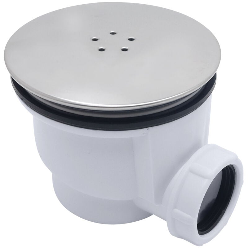 foto del prodotto piatto doccia per bagno, scarico laterale, scarico, scarico, scarico, scarico, scarico, scarico, scarico basso, facile da usare, copertura per