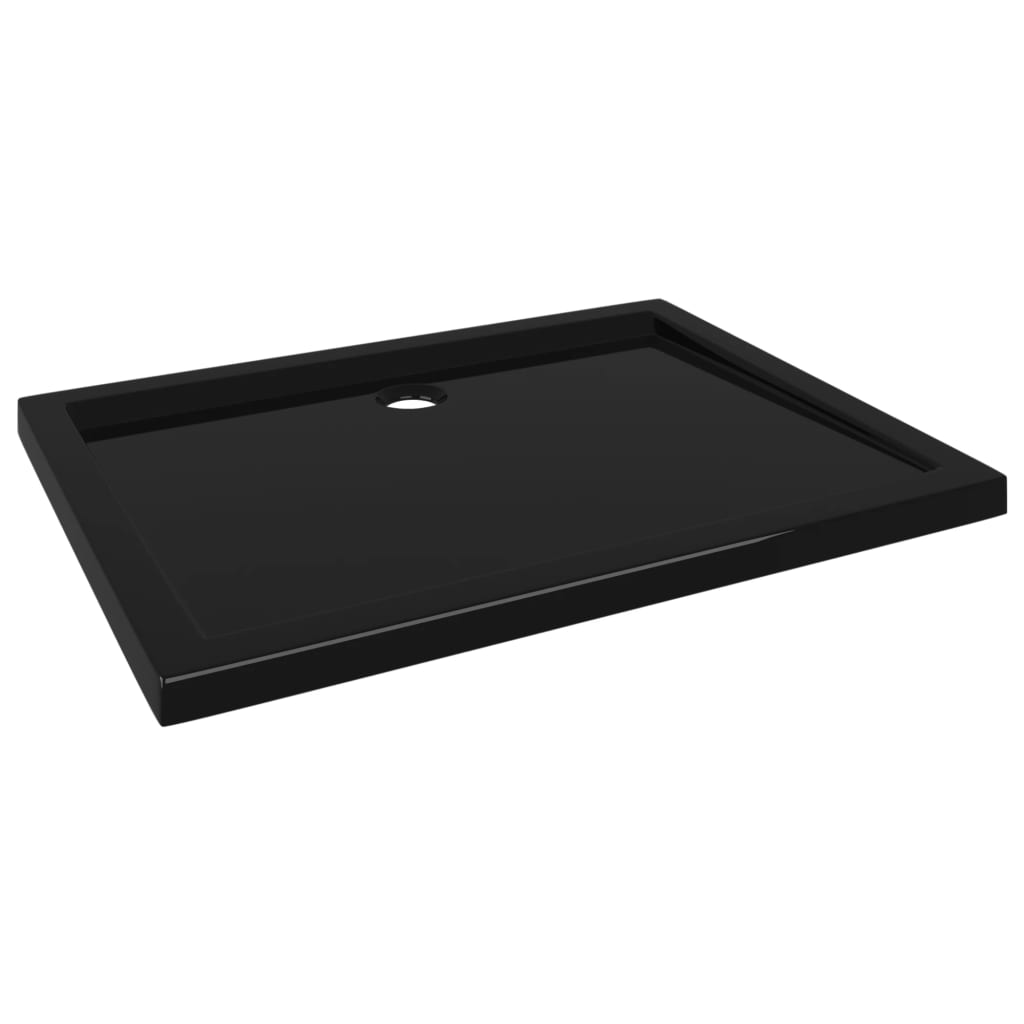foto del prodotto piatto doccia piatto doccia piatto doccia bagno wc doccia interno casa rettangolare abs nero 70 x 90 cm 02 0001955