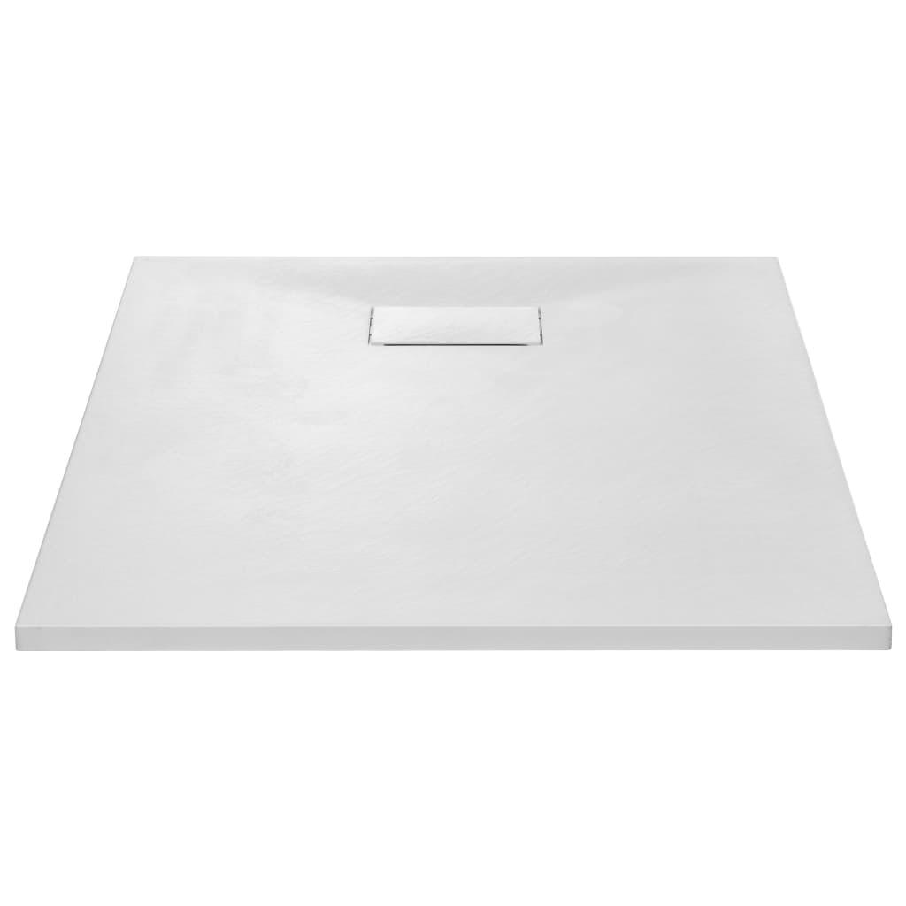 foto del prodotto piatto doccia piatto doccia rettangolare bagno casa interno foro scarico standard da 9 cm smc 100 x 80 cm bianco 02 0003445