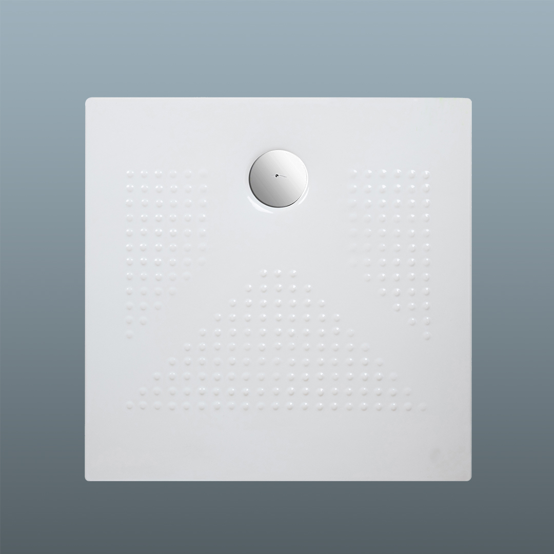 foto del prodotto piatto doccia quadrato 80x80 ceramica slim